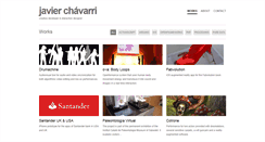 Desktop Screenshot of javierchavarri.com